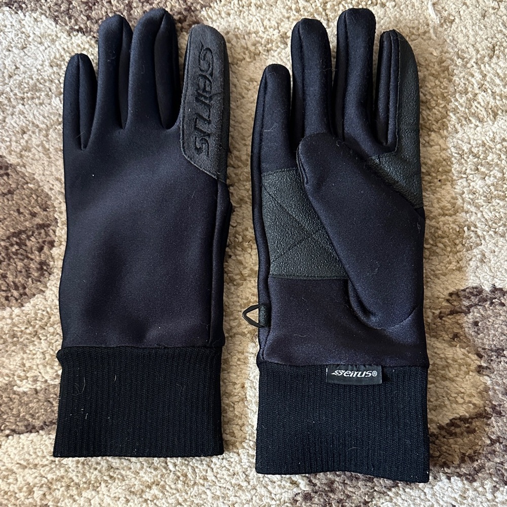 Seirus Innovatio Black Touchscreen Winter Gloves
